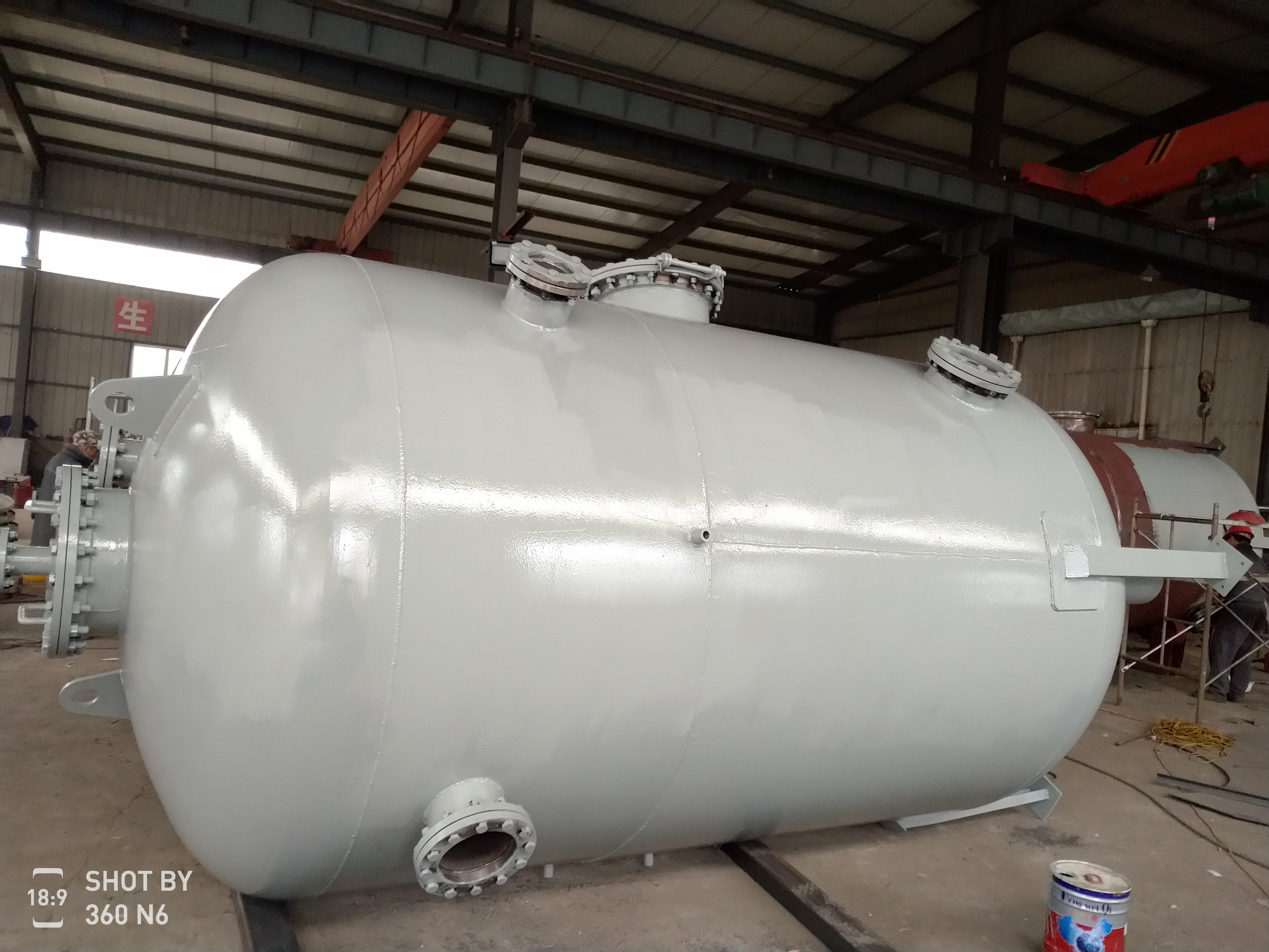 景泰热力除氧器和给水加热器的对比